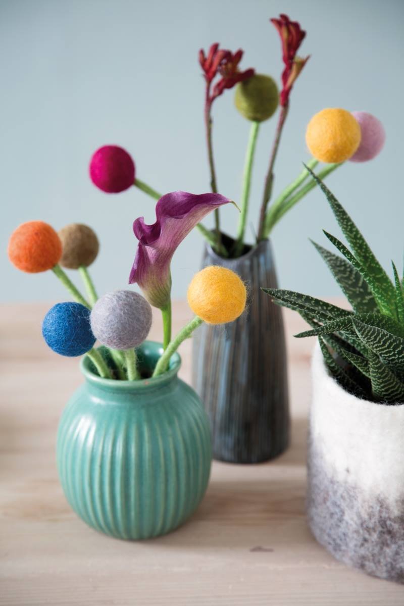 Felt Flowers - Blossom Extra Large (7cm) - Pink (Soft)